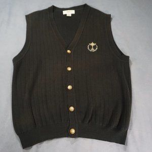 Byron Nelson 11 Straight PGA Cup Logo Vest Black